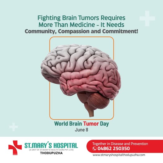 World Brain Tumor Day!  Fighting Brain Tumors Requires More Than Medicine — It Needs Community, Compassion, And Commitment!